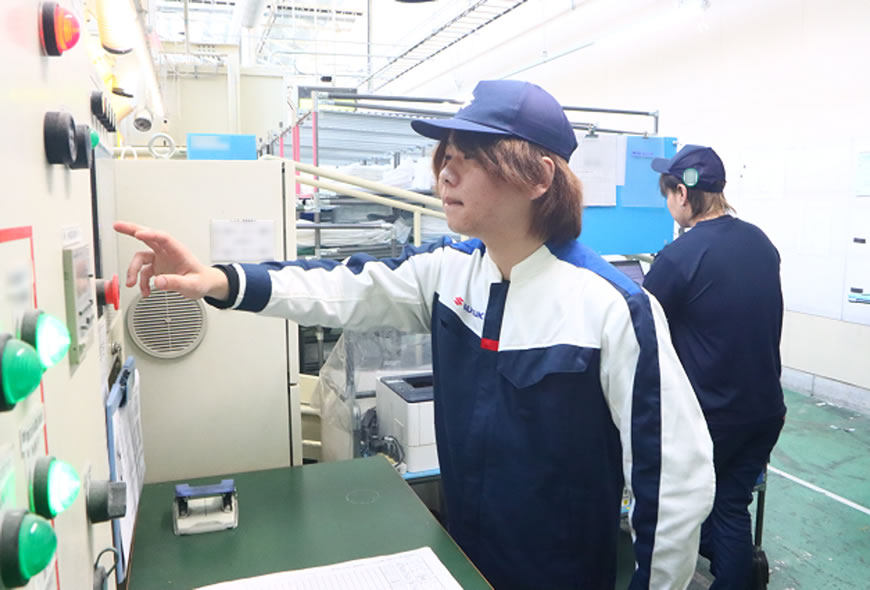 仕事の様子